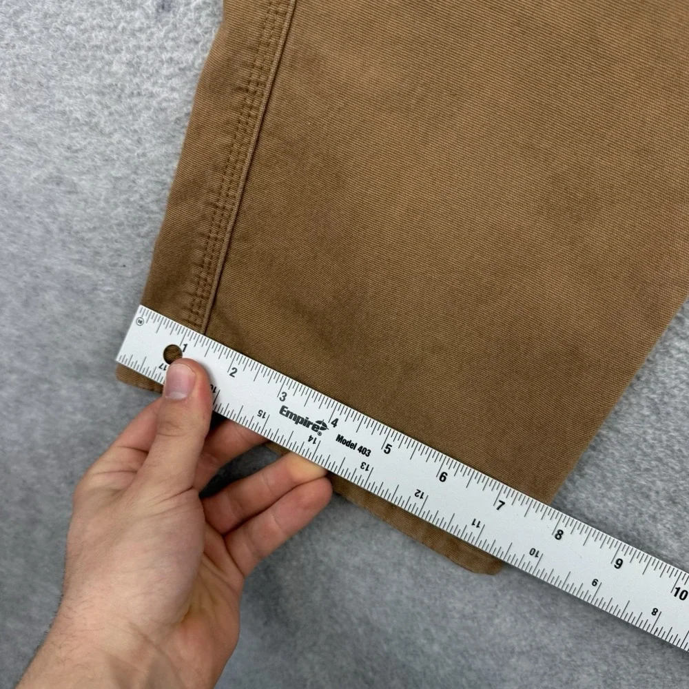Duluth Flex Fire Hose 5 Pocket‎ Pants Mens 31x31 Tan Slim Fit Stretch workwear